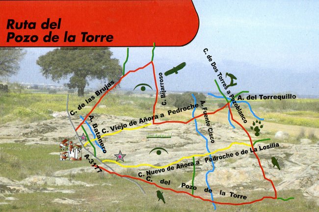 ruta pozo torre